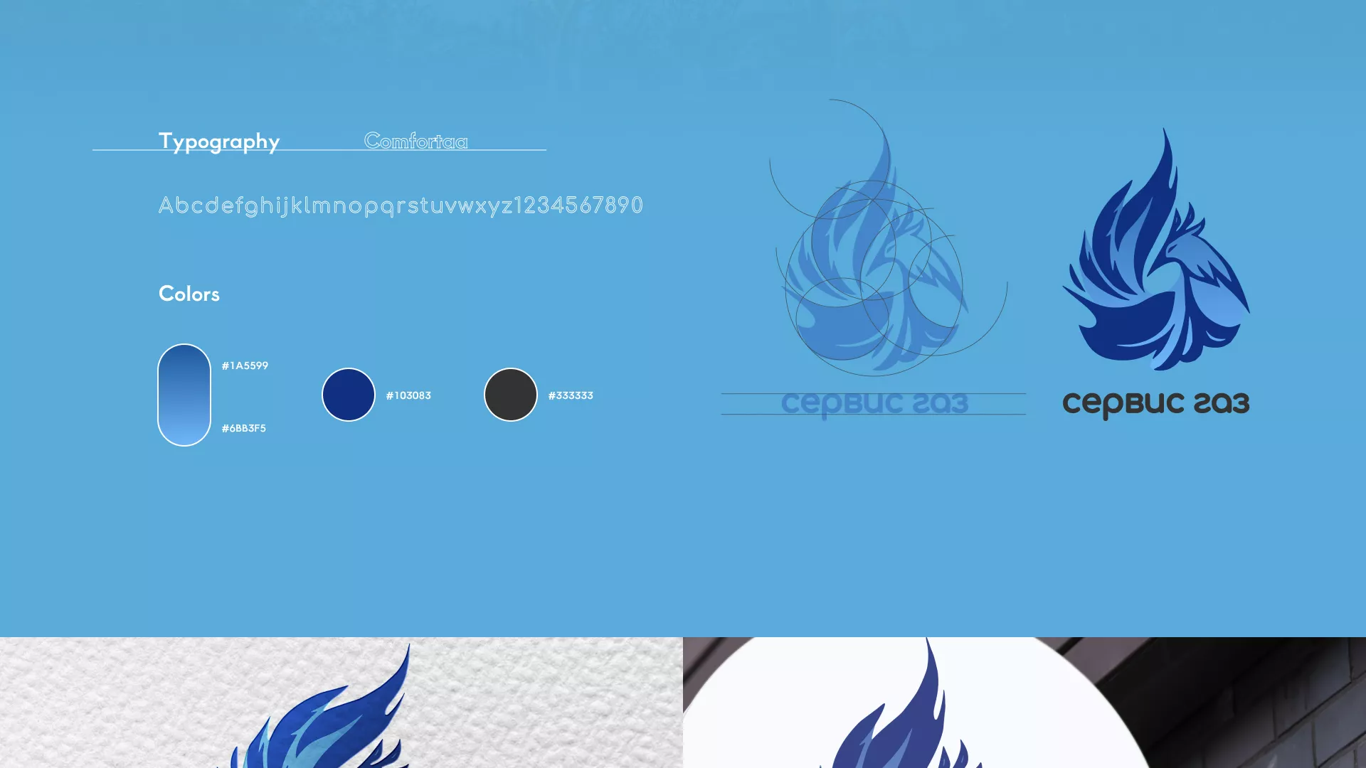 Создание сайта компании «Сервис газ» в Донецке